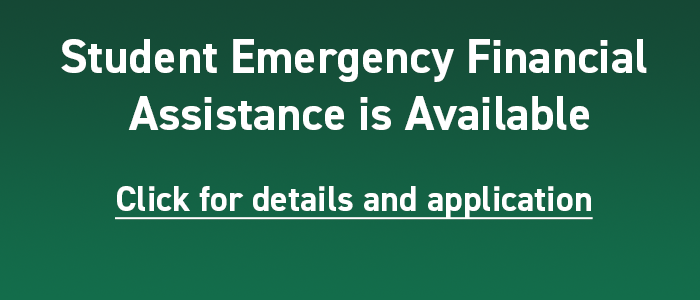 Student Emergency Financial Assistance link.