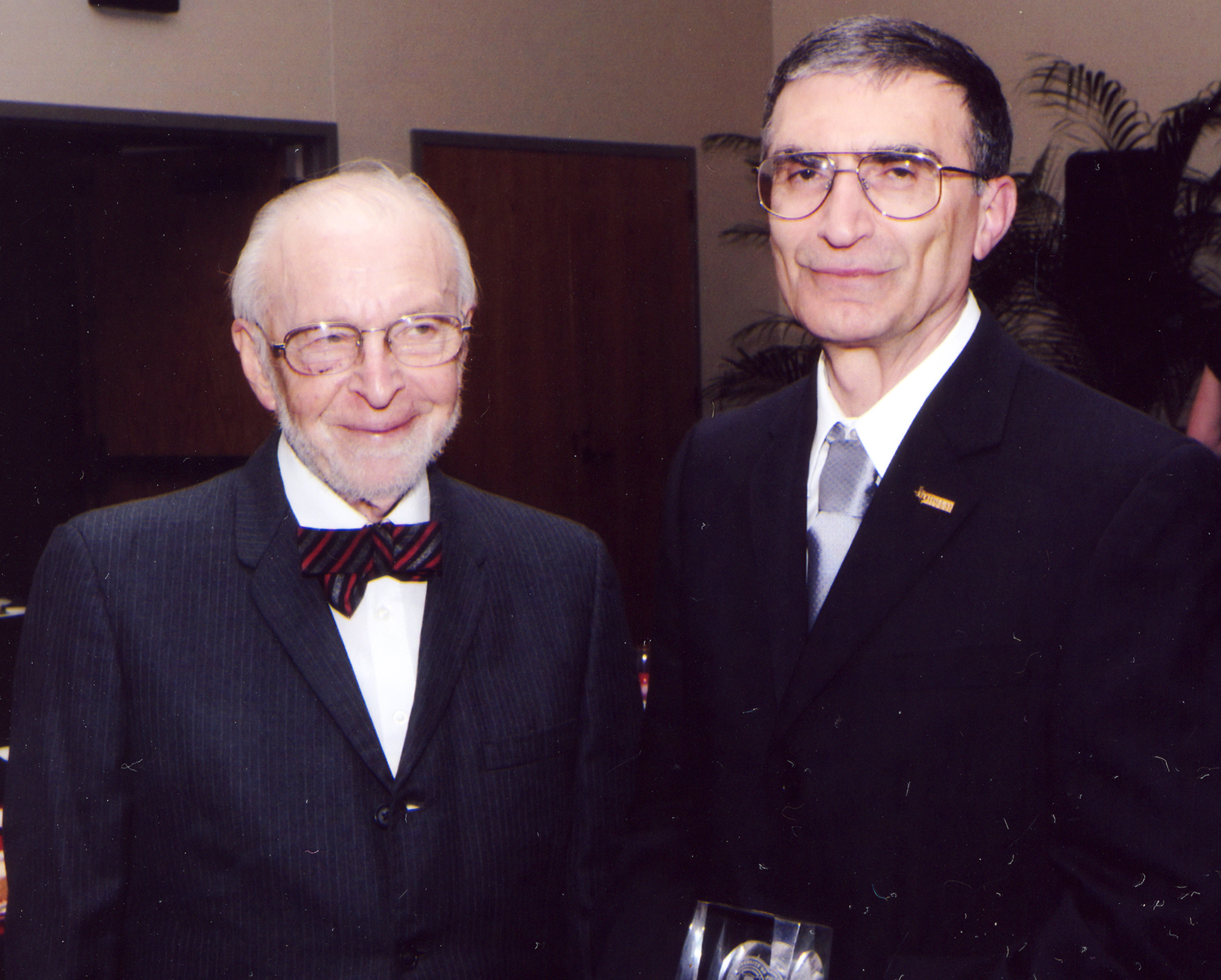 Dr. Claud Stanley Rupert and Dr. Aziz Sancar.