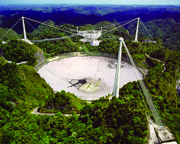 Photo of Arecibo Observatory in Puerto Rico