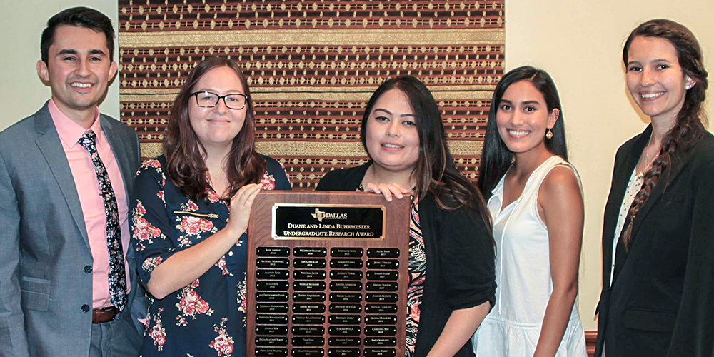 Awards Recognize Six Undergrad Researchers