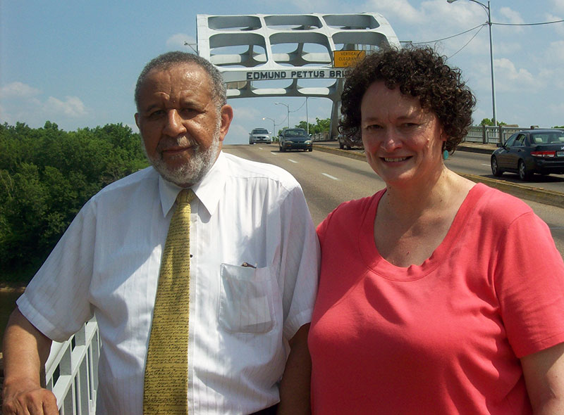 The Rev. Gil Caldwell and Marilyn Bennett