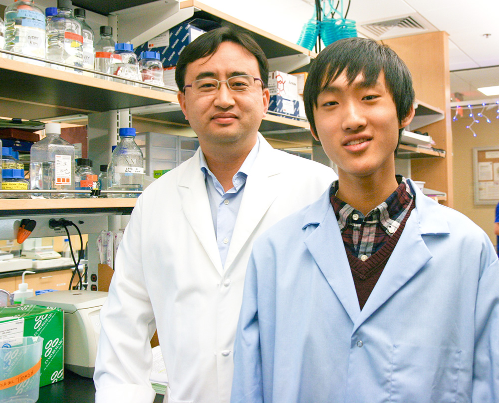 Dr. Jung-whan Kim and Joshua Choe