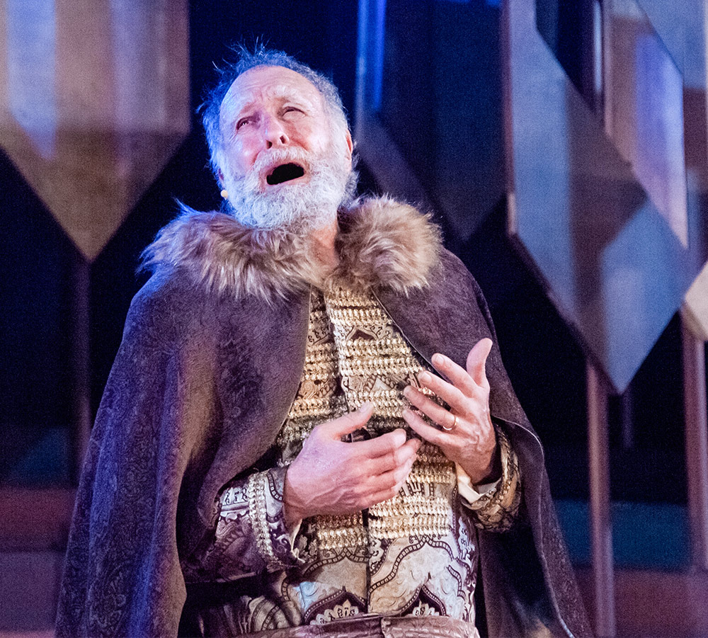 Fred Curchack as King Lear