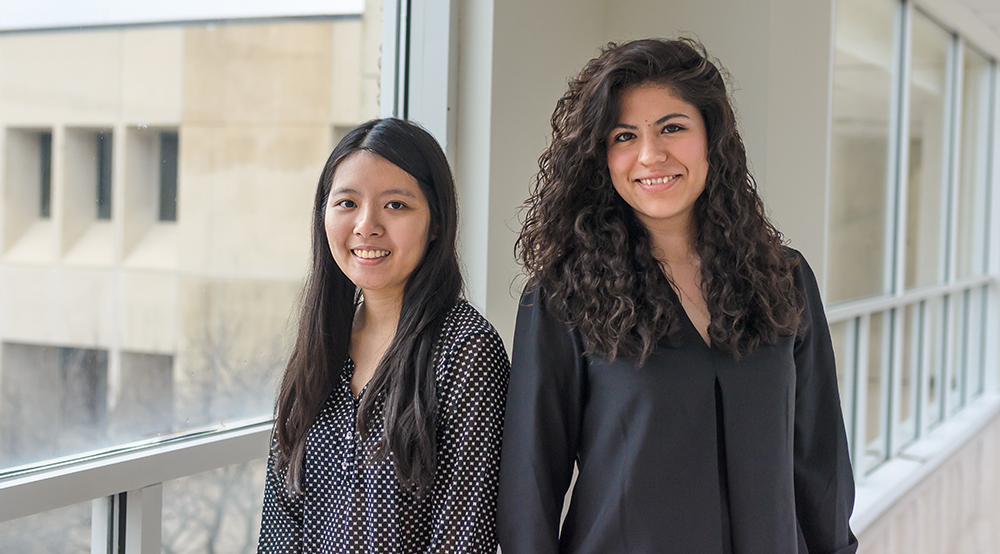 Brenda Limon BS16 and Pamela Wong BS16 the authors of the paper published in International Journal of Arts and Sciences, which they wrote in their international business class with Dr. Shawn Carraher during their undergraduate studies. 