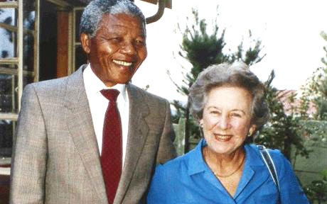 Nelson Mandela and Helen Suzman