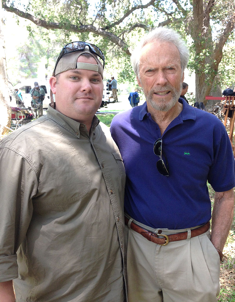 Jake Schick and Clint Eastwood