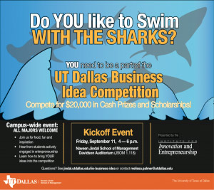 Do YOU Like to Swim with the sharks? flyer