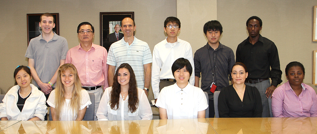 Dr. Eric Wong and students