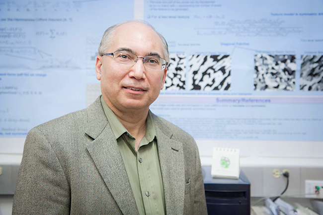 Dr. Nasser Kehtarnavaz, professor of electrical engineering