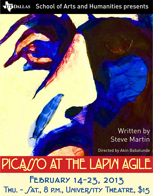 Picasso at the Lapin Agile poster