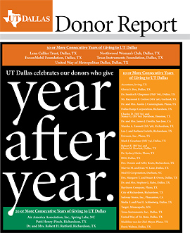 Donor Report cover