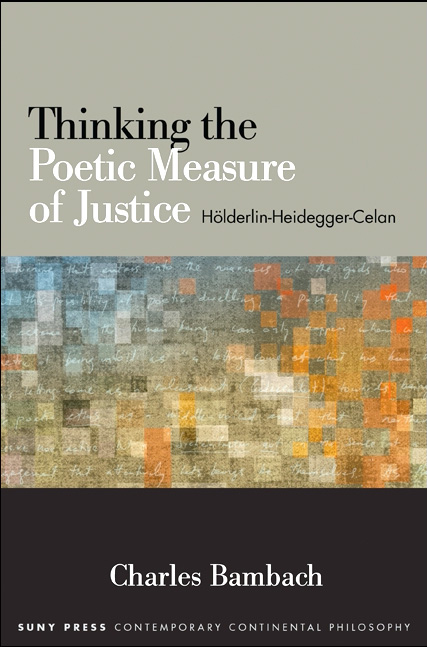 Thinking the Poetic Measure of Justice book cover