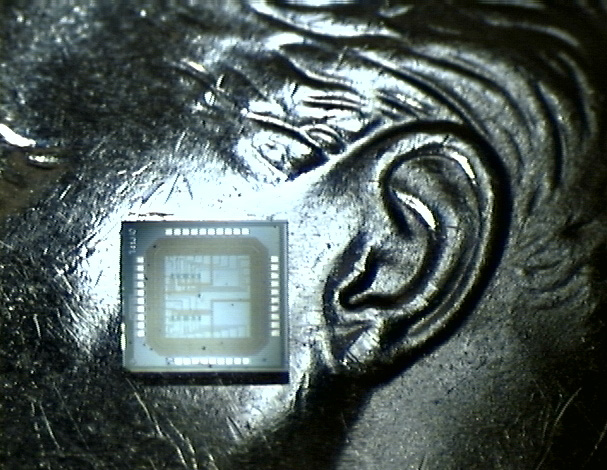 Biomedical chip on a dime
