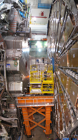 Inside of the Large Hadron Collider