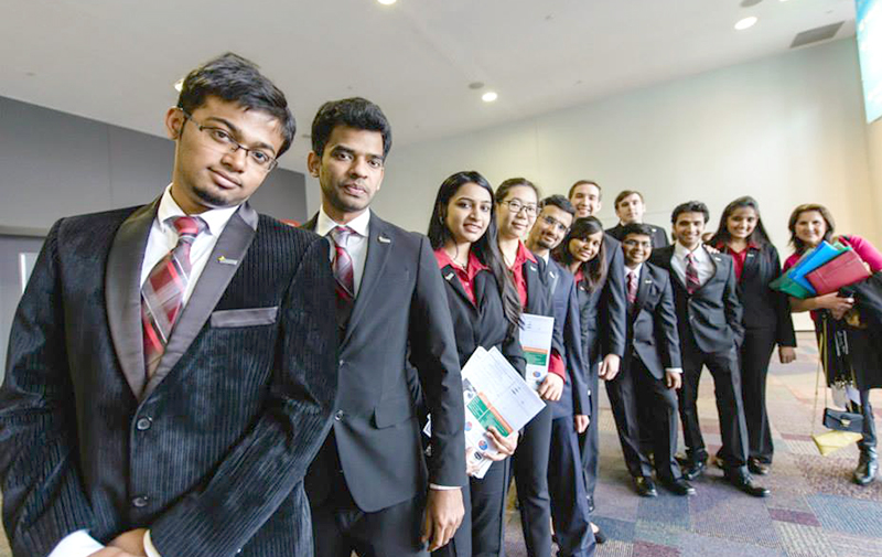 Enactus group from Naveen Jindal School of Management