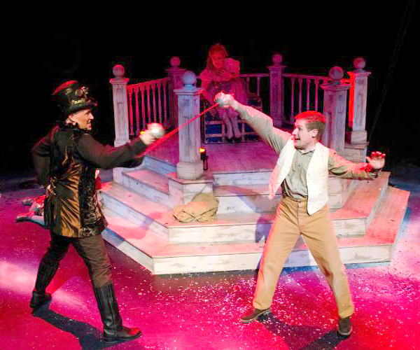 A scene from The Fantasticks