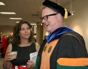 Hooding Ceremony, Spring 2012, Bill Fahle