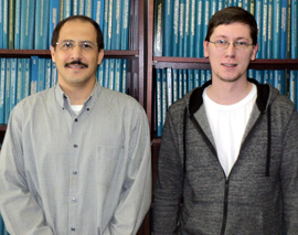 Dr. Mustapha Ishak-Boushaki and Michael Troxel
