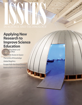 Cover of Issues in Science and Technology