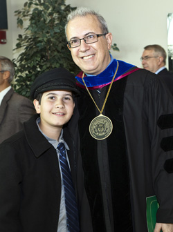 Dr. Philipos Loizou with son