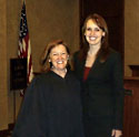 Judge Mary Murphy and Lindsey Rames