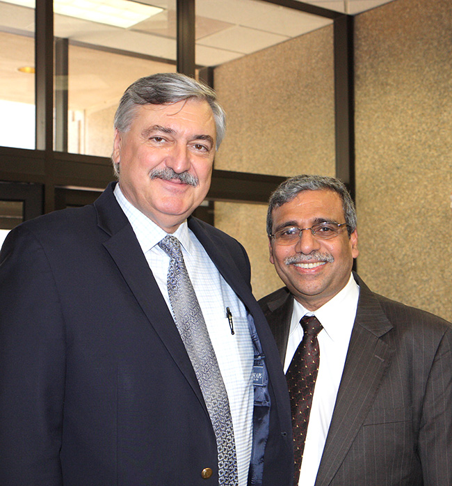 Dr. Hasan Pirkul and Dr. Dipak Jain