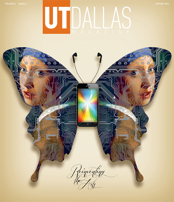UT Dallas Magazine Spring Cover 2012