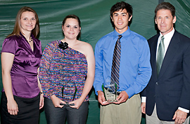 Student-athlete award winners