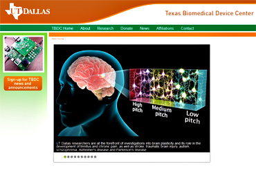 Texas Biomedical Device Center screenshot