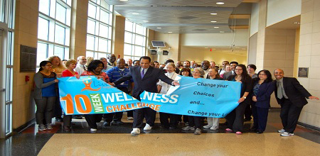 Dr. Jamison and Wellness Participants