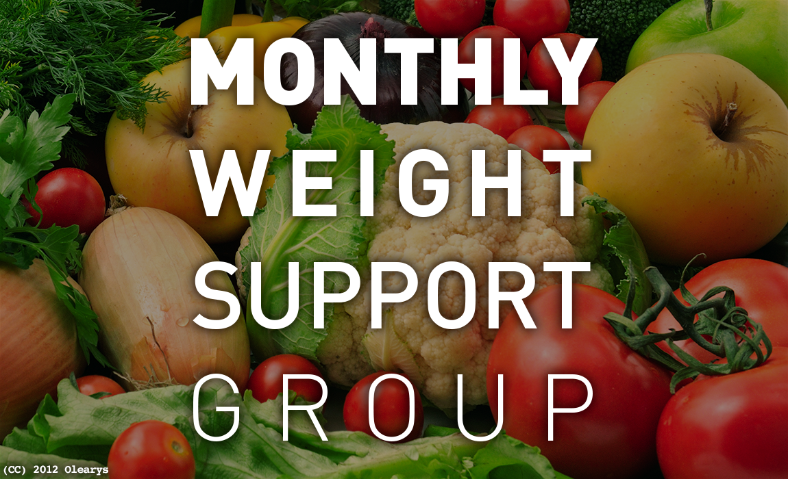 Monthly Weight Support Group (Photo Credit: [CC BY 2.0] 2012 Olearys, https://www.flickr.com/photos/97513256@N06/9041948559/)