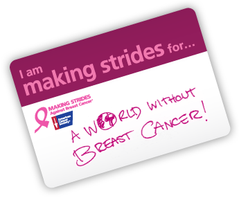 Making Strides Against Breast Cancer